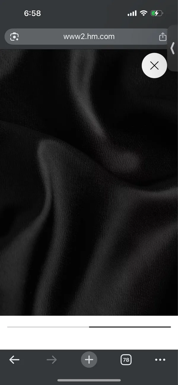 H&M CrêPed Satin Skirt - Image 2