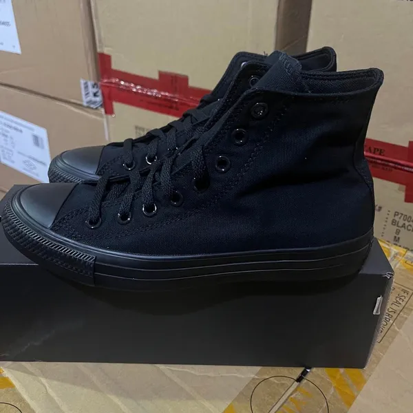 Converse Women's Black Trainers - Image 4