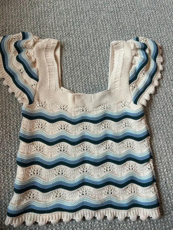 Jessica Simpson Crochet Top - Image 2