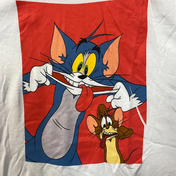Cartoon Network Tom & Jerry Classic Cartoon Characters T-Shirt 2XL - Image 2