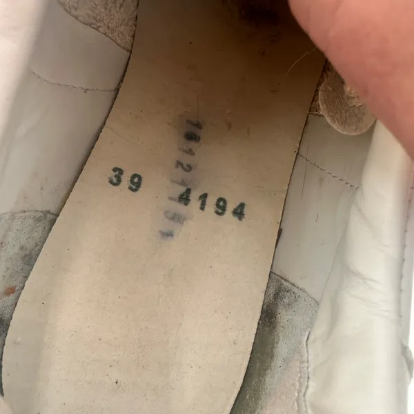 Golden Goose Stardan Women's Total White Leather Sneakers Size 39 / 9 - Image 14