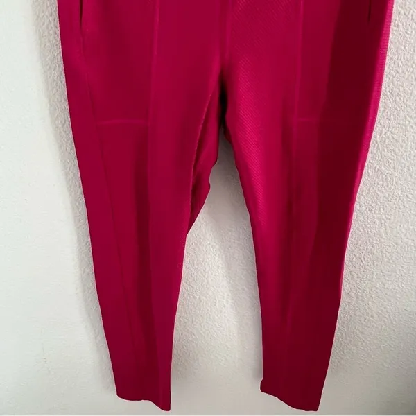 Free People Movement Pink Hot To It Full Length Ribbed Legging Active Pants M - Image 4