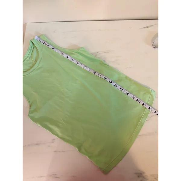 Lululemon All It Takes Tank Top‎ Mint Green Open Back Keyhole Activewear Womens - Image 2