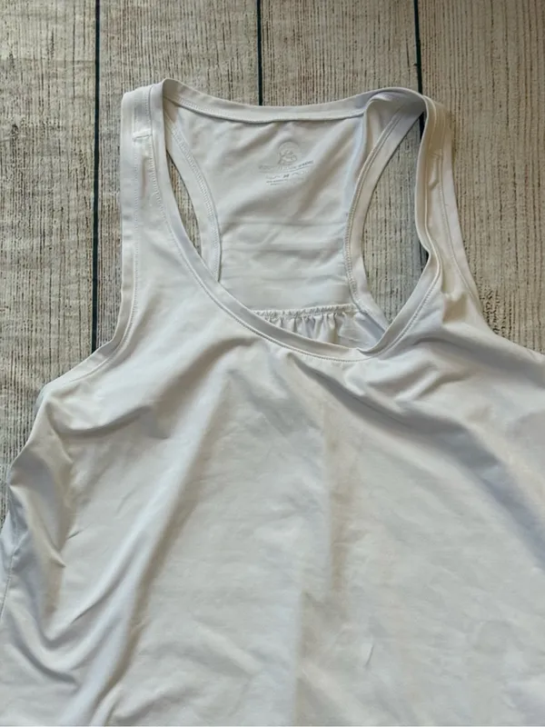Southern Tide Tank Top Size Medium Malia Racerback Womens Classic White - Image 3