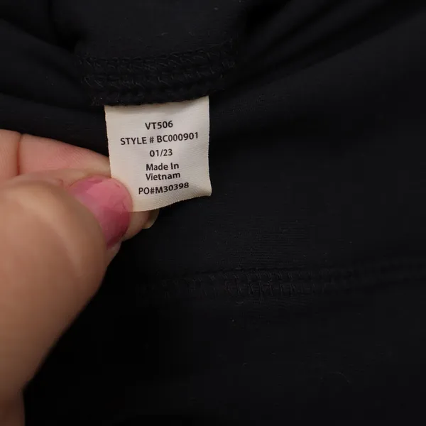 Old Navy Shorts Women's M PowerSoft Black Biker High Rise Excellent - Image 2