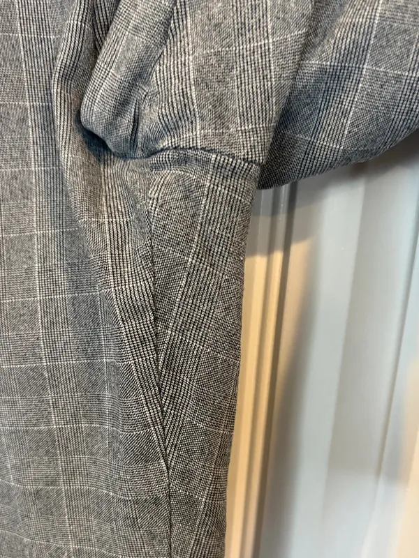 Tommy Hilfiger black plaid pull on dress pants/leggings size 8 - Image 6