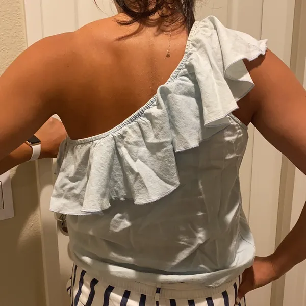 Melrose & Market XS Blue One Shoulder Too GUC - Image 2