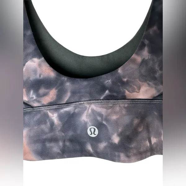 Lululemon Align Reversible Bra Light Support A B Cups Diamond Dye Pink Size 4 - Image 8