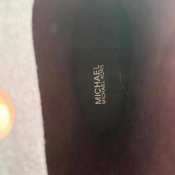 Michael Kors Leslie Black Rubber Crystal Embellished Mid Calf Rain Boots Size 6‎ - Image 7