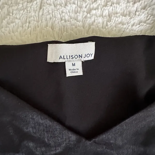 Black Allison Joy‎ Camisole, Cami, Tank Top Size Med - Image 5