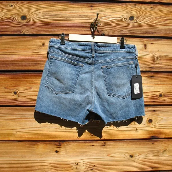 NWT Rag & Bone Dre Low Rise Denim Jean Cut Off Shorts - Image 7