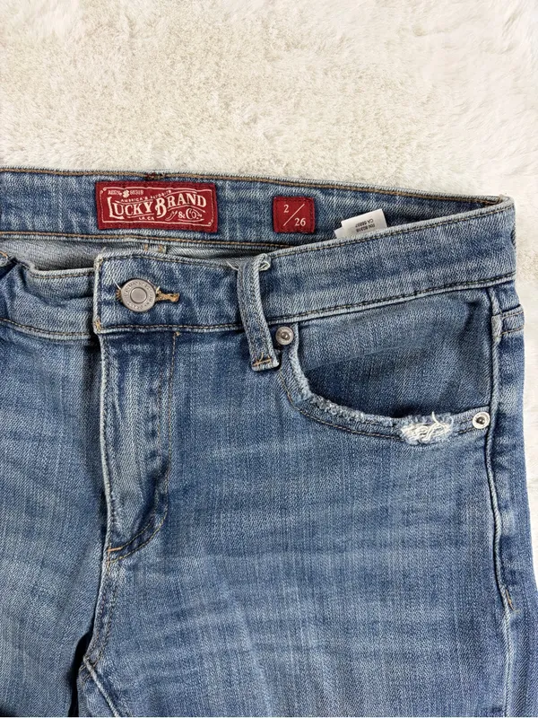 Lucky Brand Sienna Slim Boyfriend Jeans 2/26 - Image 3