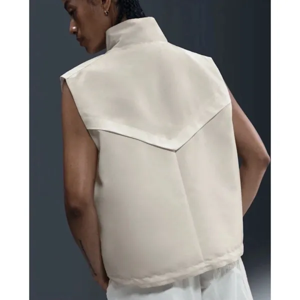 NWT Nike Sportswear Windrunner Women's Shine Vest Medium Oversized Fit - Image 4