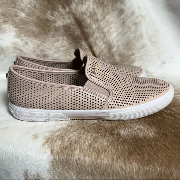 Michael Kors slip on Sneakers‎ Size 9.5 A25 - Image 5