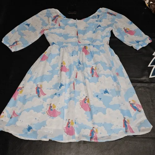 NWT Disney Princess Sleeping Beauty Aurora Cloud‎ Dress XS - Image 2
