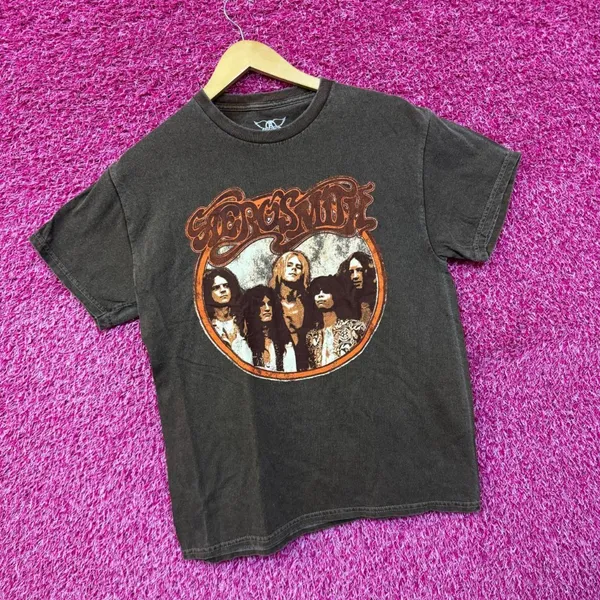 Aerosmith Toys in Attic Promo Tour Poster Rock Band Tee S/M - Image 3