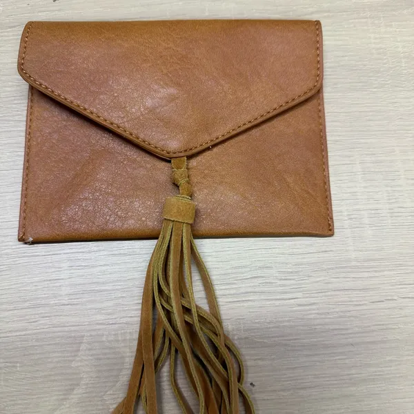 Antik Kraft Brown Leather Wallet 7x 5 inches EUC - Image 2