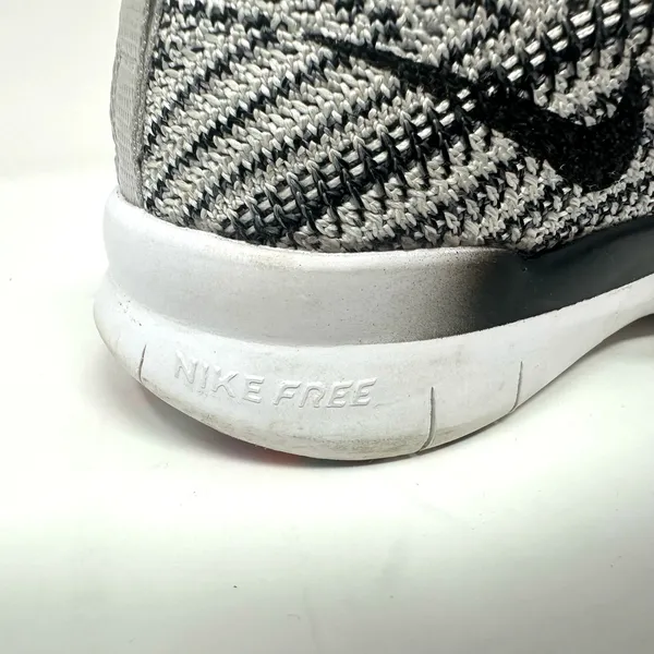 Nike‎ Size 6.5 Sneakers White Black Free TR Flyknit Running Exercise Jogging - Image 5