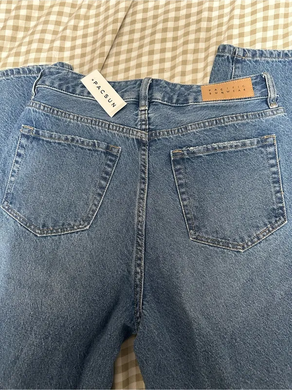 PacSun 90s Boyfriend Light Blue Straight-Leg Women’s Jeans - Image 8