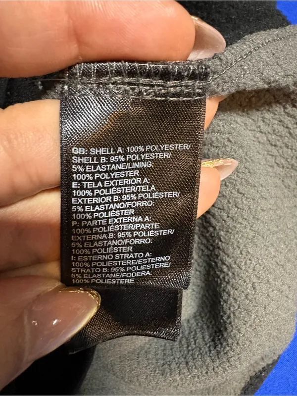 The North Face Women's Charcoal Gray Hooded Zip Jacket Size M - Image 10