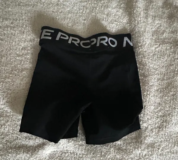 Black Nike Pros Shorts - Image 2