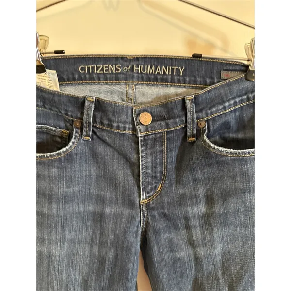 Women's Citizens Of Humanity Sz 27 Long Tall Kelly Low Rise Bootcut Jeans Y2K - Image 2