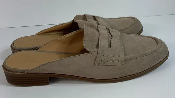 Crown Vintage flat loafer mule slip on womens size 11M - Image 3