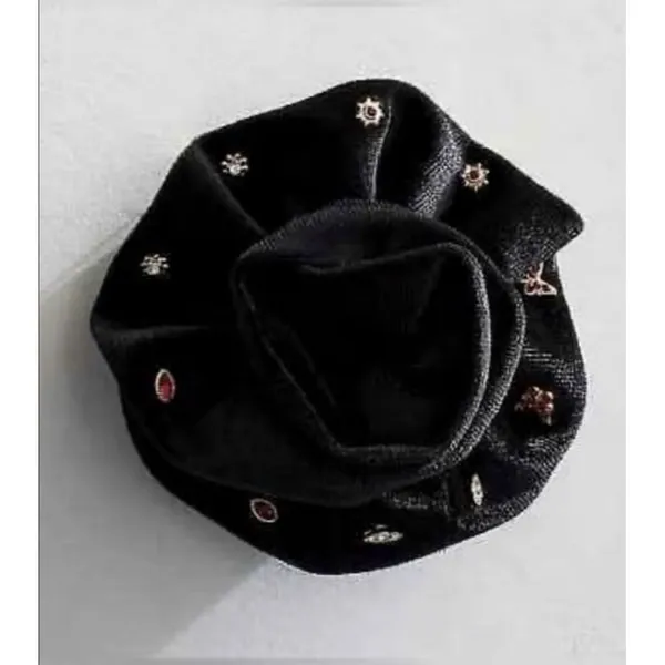 Free People Rosette Stud Pack NWT Black - Image 3