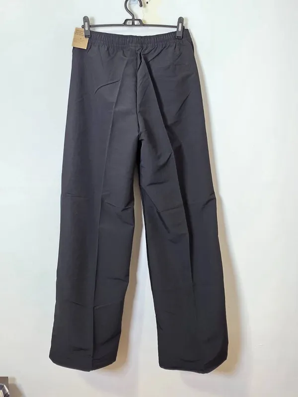 Nike Trend Woven Mid Rise Full Length Pants Women's - Black - Size S -FQ3588-010 - Image 4