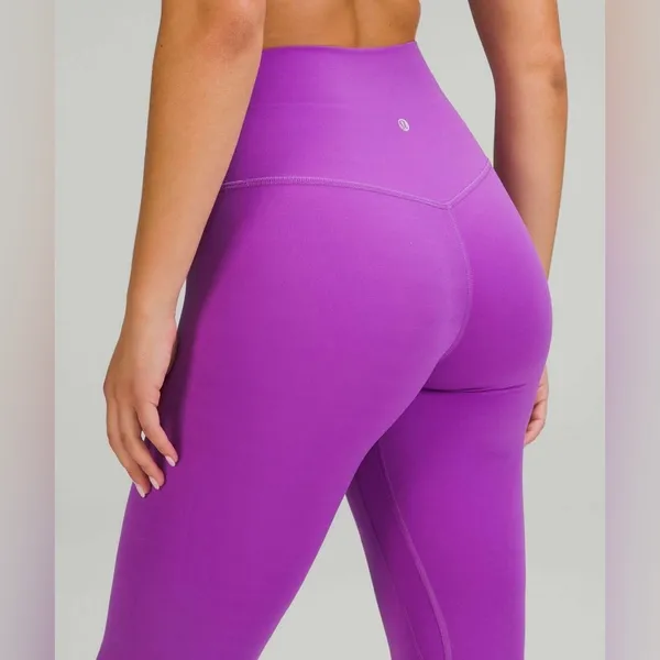 Lululemon‎ Align High-Rise Pant 25" Moonlit Magenta Size 10 - Image 3