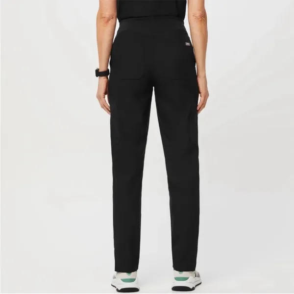FIGS Yola Free X Lined Scrub Pants Black STYLE W23SW2007T Size Small Tall - Image 3