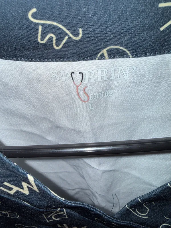 Spurrin Scrubs Blue Size L - Image 2