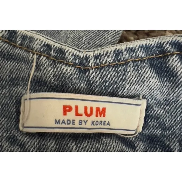 Vintage PLUM Korea Y2K Flare Jeans Womens Small Low Rise Bell‎ Bottom Denim - Image 4