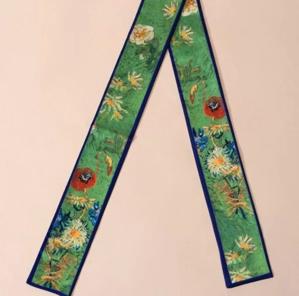 Thin Purse Scarf / Hairband / Scarf - #132 / 5 for $70 - Image 2