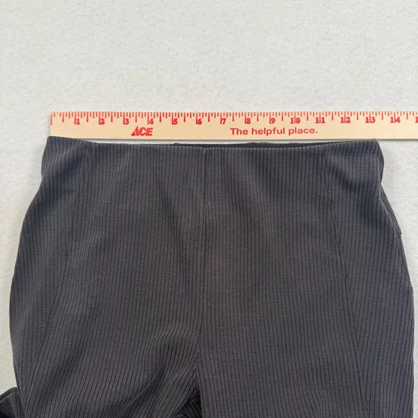 Lululemon Ribbed Softstreme Flared Pant Womens‎ 6 Black High Rise LW5GVKS - Image 6