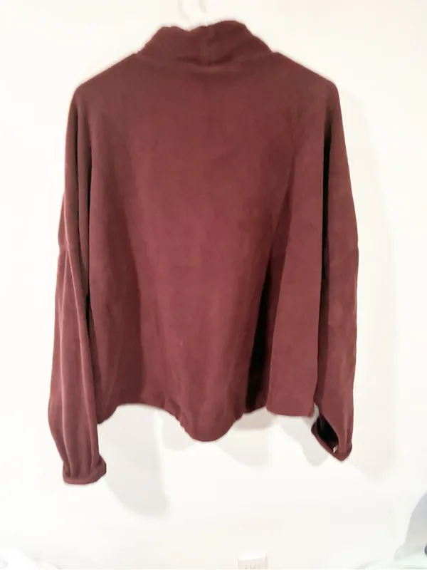 Nike One Women's Therma-FIT Top Cropped Fleece Size XL - Image 6