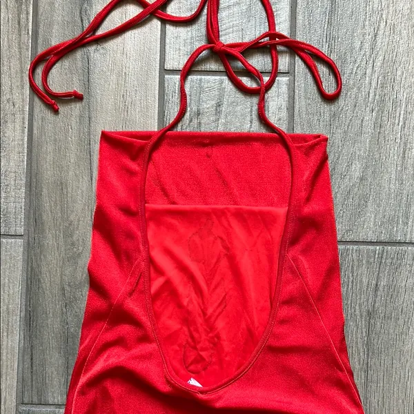 Lucy in the Sky Red Mini Dress - Image 5