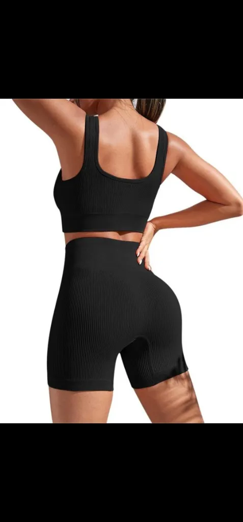 Women’s seamless workout Set  - Image 3