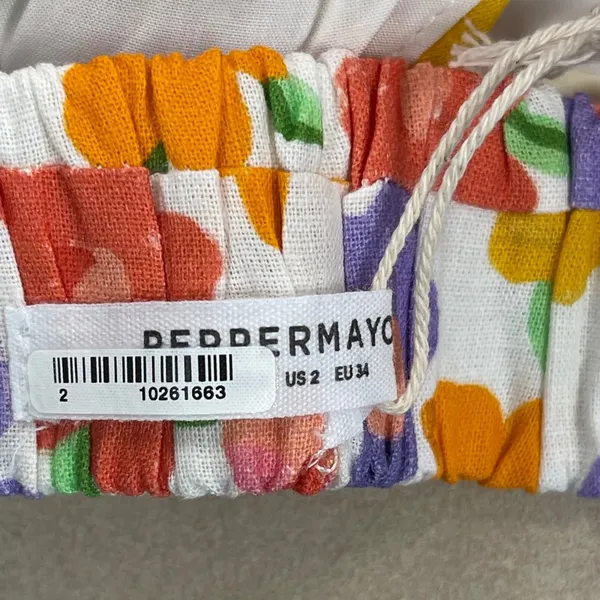 Peppermayo Cici Linen Crop Top - Size 2 - NWT - Image 5