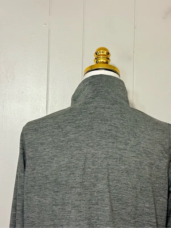 Vuori Crescent Half Zip Pullover Heather Gray Long Sleeve Size S - Image 8