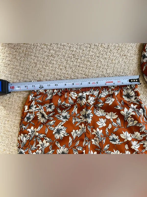 La Ligne X Target Pajamas Set Floral Button Down Top Longsleeve & Bottom XSmall - Image 8