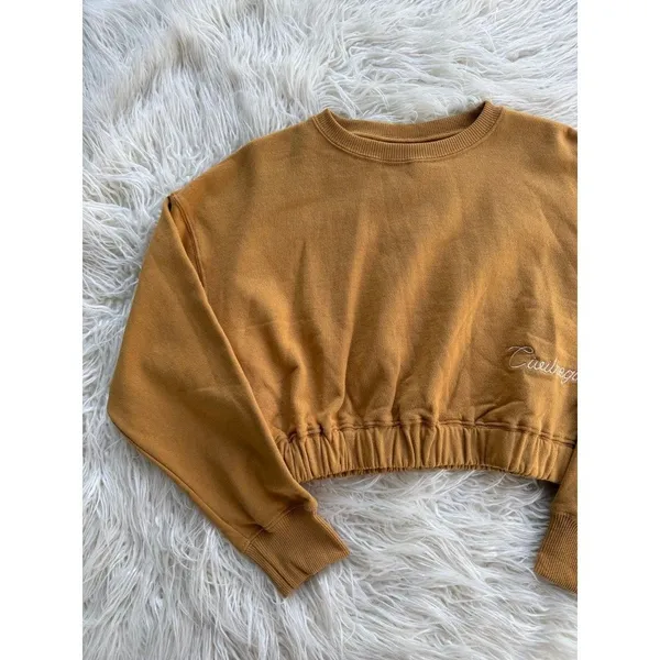 Civil Regime Cropped Sweatshirt Size Small - Image 2