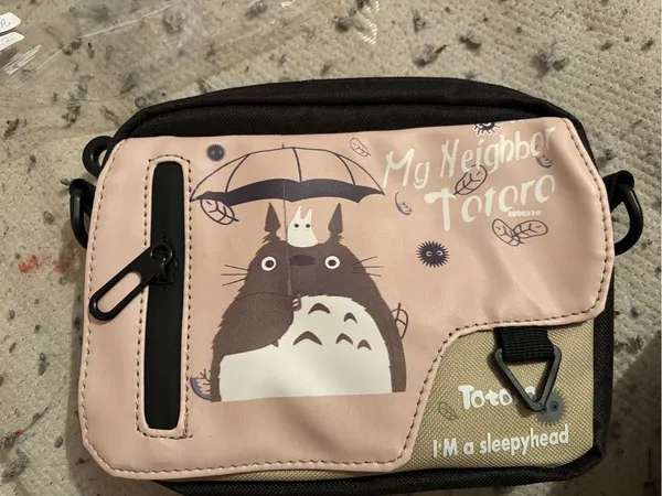 My Neighbor Tortouro Pink Crossbody Bag - Image 2