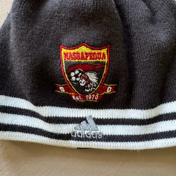 Adidas 3-Stripes “Massapequa” Soccer Beanie Skull Cap - Image 3