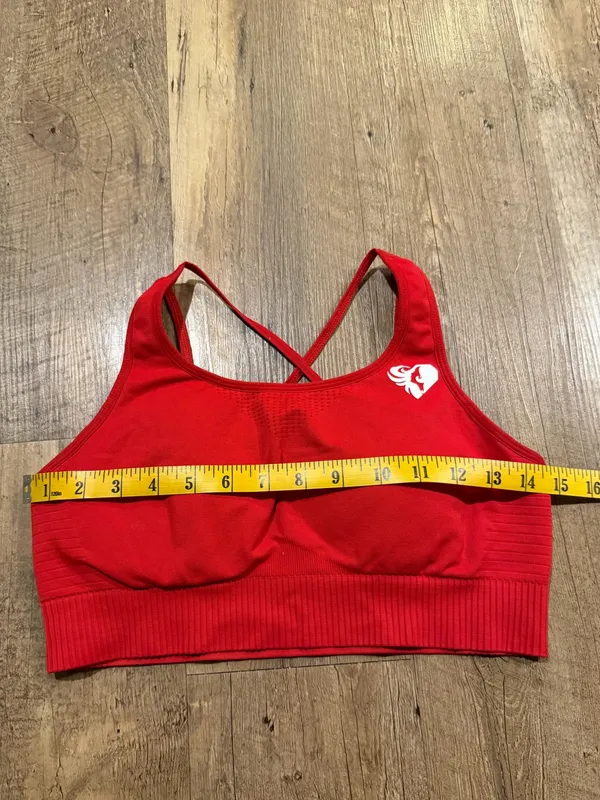 Women’s Best Red Powerless Seamless Sports Bra - Image 6