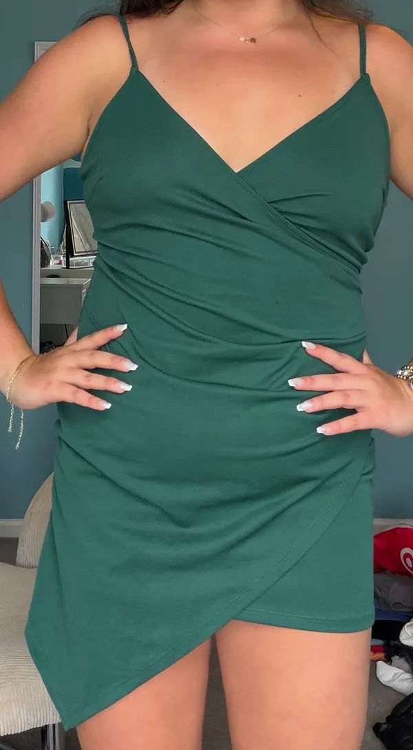SheIn Asymmetrical wrap dress - Image 2
