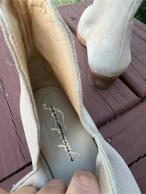 Free People Charm Double V Suede Ankle Boots Size 9 $158 - Image 7