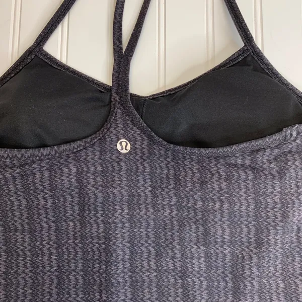 Lululemon Sz ? 6 Power Y Tank Luon Light - Image 7