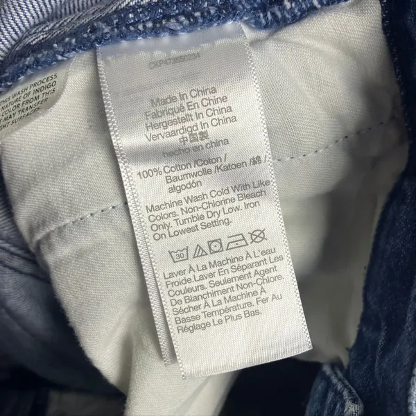 Madewell Womens Size 23 Jeans‎ Medium Wash High Rise Straight Leg Cotton Factory - Image 13