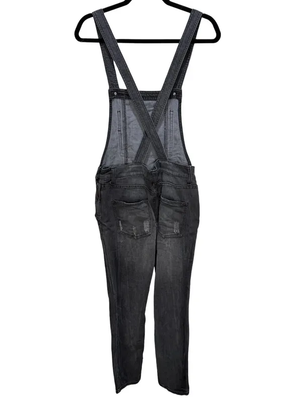Free People Denim Overalls Size 27 – Vintage-Inspired Boyfriend Fit - Image 7